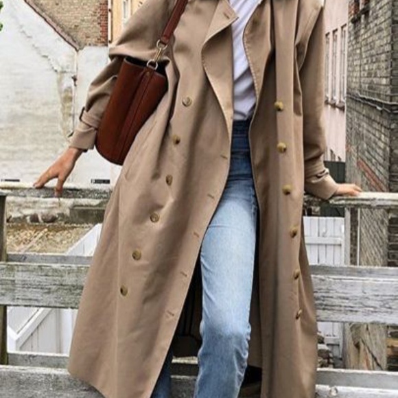 London Fog Towne Trench Coat with Removable Belt and Liner M-L - Picture 13 of 13